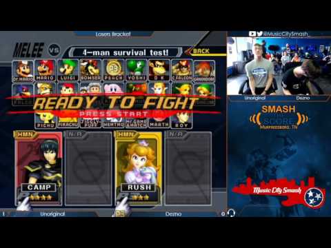 STS16 - Unoriginal (Marth) Vs Dezno (Peach) - Melee Singles