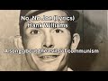 NO, NO JOE - HANK WILLIAMS LYRICS - MESSAGE TO JOSEPH STALIN