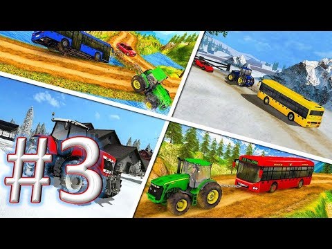 Chained Tractor Towing Bus gameplay walkthrough 3 android & ios