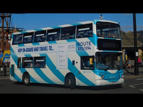 EPIC THRASH!! | Volvo B7TL ALX400 7426 (LJ55 BRX) | Arriva North East