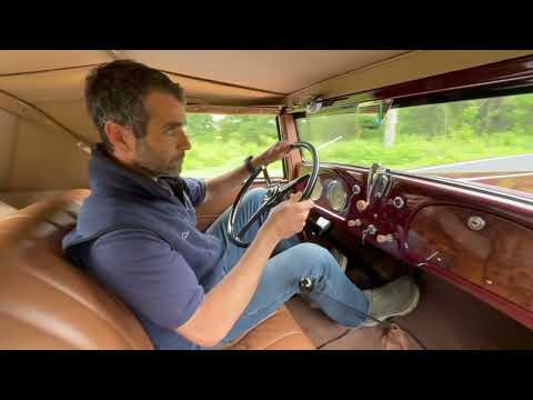 1933 Essex Terraplane KU Special Six Roadster Driving Video