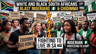 😱 White & Black South Africans🇿🇦 Blast Nigerians🇳🇬 & Chidimma For Fighting To Live In South Africa🇿🇦