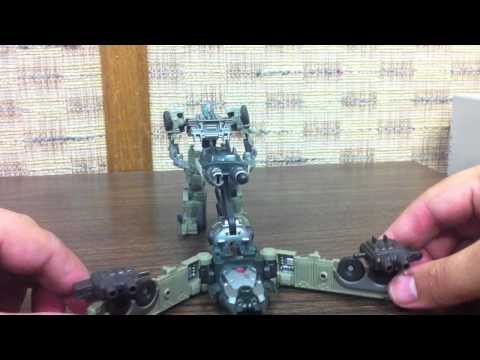 DOTM Cyberverse MEGATRON w/ Blastwave Weapons Base