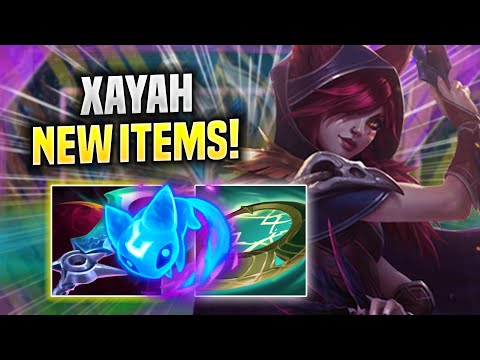 KOREAN CHALLENGER PLAYS XAYAH WITH NEW ITEMS! - Korean Challenger Plays Xayah ADC vs Aphelios!