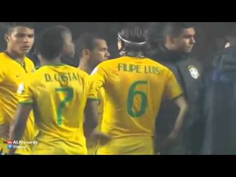 Brazilian players blame Thiago Silva for the penalty vs Paraguay 1