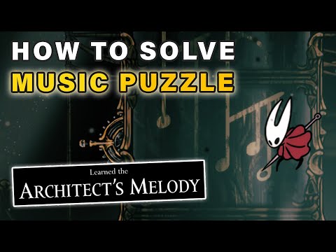 How to Solve Cogwork Core Music Pillar Puzzle - Learn Architect's Melody ► Hollow Knight: Silksong