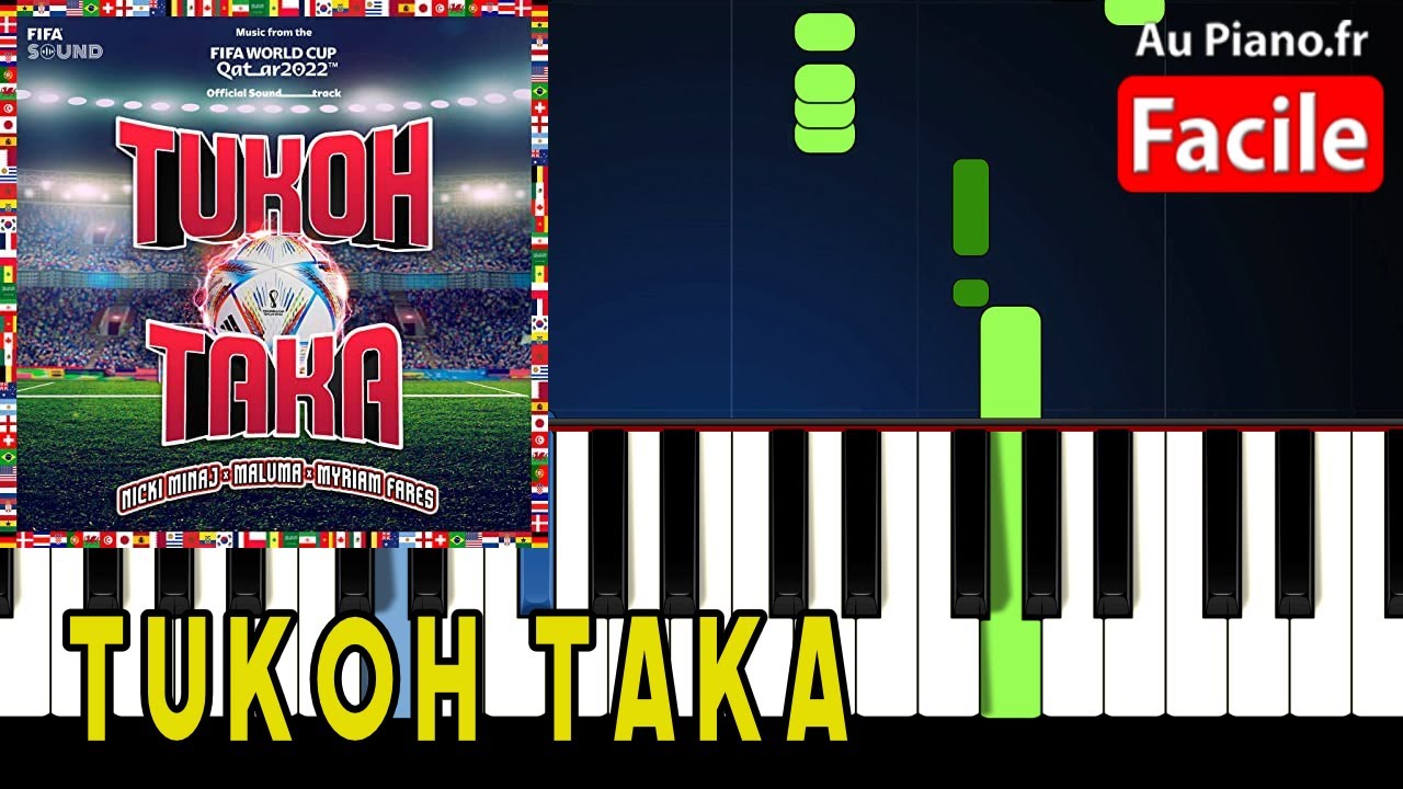 Fifa World Cup 2022 Qatar - Piano Cover Tutorial