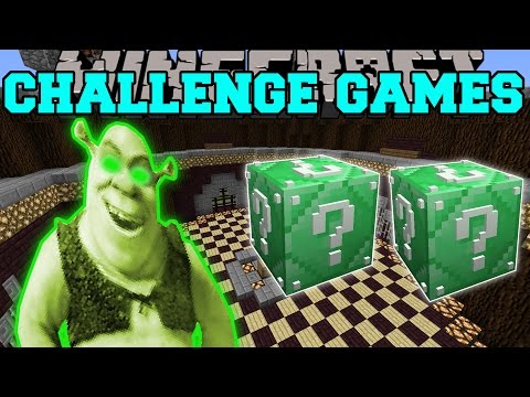 Minecraft: SHREK CHALLENGE GAMES - Lucky Block Mod - Modded Mini-Game