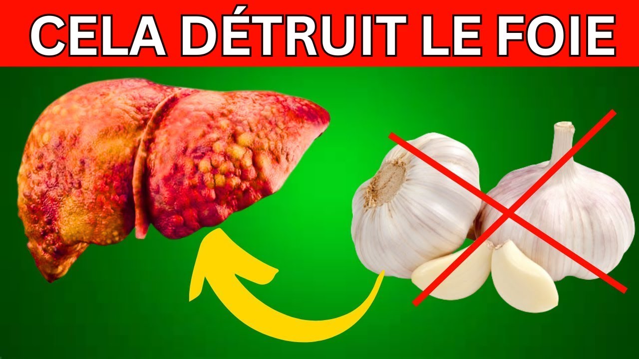 Ces 10 aliments DÉTRUISENT votre foie : Les GRANDS ENNEMIS de votre foie que nous consommons