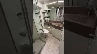MSC Seaside Quick Interior Stateroom Tour! #mscseaside #msccruises #shorts