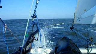 preview picture of video 'Nacra 6.0 sailing'