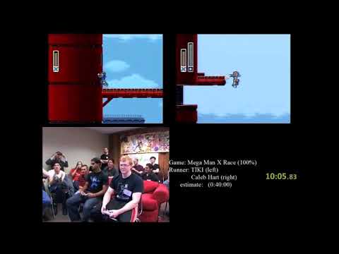 Mega Man X (100% Race) by CalebHart42, Tiki in 37:46, 40:50 - AGDQ 2012