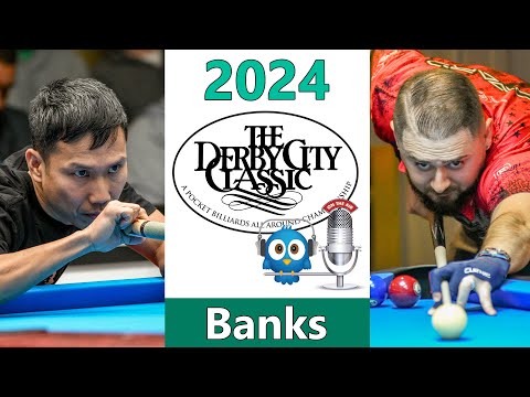 Alex Pagulayan vs Skyler Woodward - Bank Pool - 2024 Derby City Classic rd 8