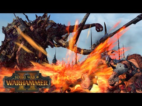 MAMMOTHS & MINOTAURS - Norsca vs Beastmen // Total War: Warhammer II Online Battle