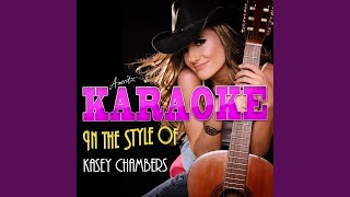 A Little Bit Lonesome (In the Style of Kassey Chambers) (Karaoke Version)