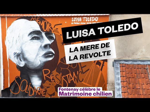 Fresque en l'honneur de Luisa Toledo