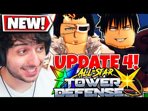 Getting the *NEW* Update 4 Units in All Star Tower Defense X Roblox! (ASTDX)