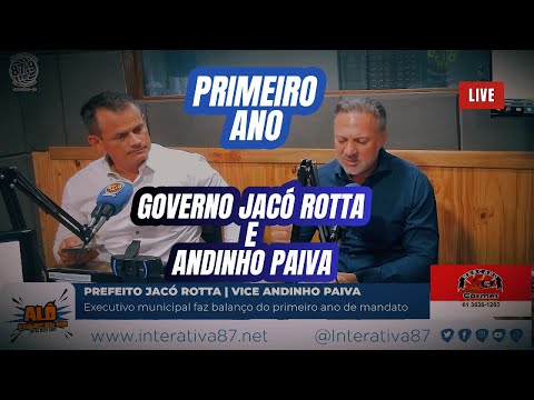ENTREVISTA | PRIMEIRO ANO DO GOVERNO JACÓ ROTTA E ANDINHO PAIVA #CabeceirasGO