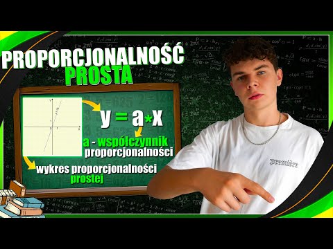 PROPORCJONALNOŚĆ PROSTA - funkcja liniowa