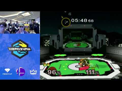 WaveDash 2023 Winners Round 2 - MegaXmas (Bowser) Vs. Life (Marth) - SSBM Tournament