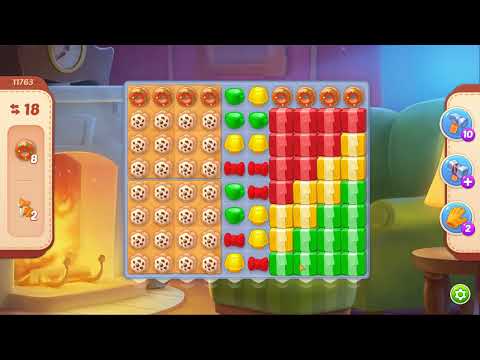 Homescapes Level 11763 No Boosters Gameplay #Bubunka