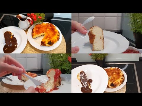 تشيز كيك سان سبيستيان جربت كيكة الترند المشهورة لكن رأيي فيها غير متوقعcheese cake