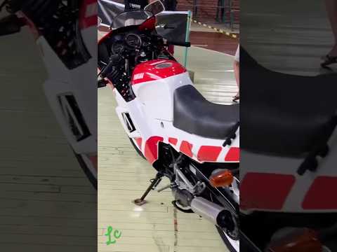 Yamaha RD350 marcando em Maratá no 1º encontro de antigos #carrosantigos #lcgaragers