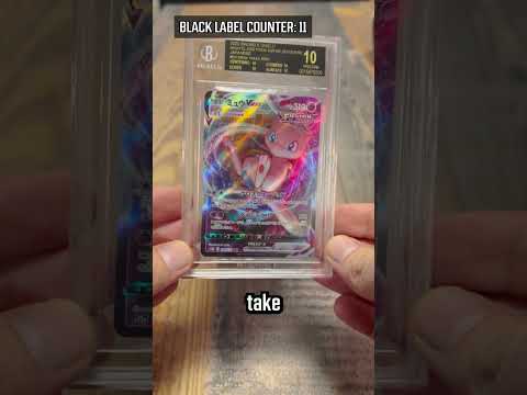 We graded 1200 Pokemon cards, this is how many got Black Labels! ◼️⭐️