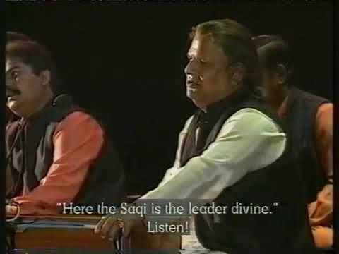 AZIZ MIAN Ye Hai Maikada Full with English Translation Live In England 1991