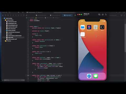 Swift - Save Todo's tasks using Core Data