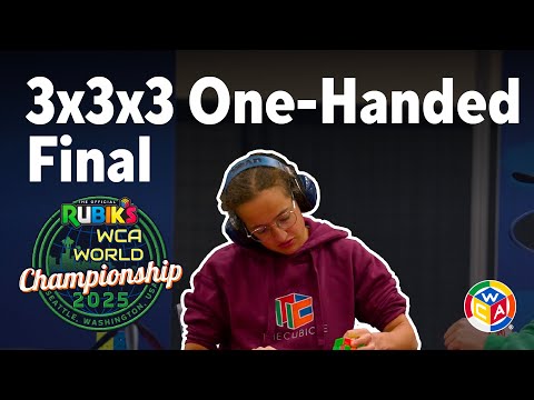 FAST 3x3 One-Handed Finals! | Rubik's WCA World Championship 2025
