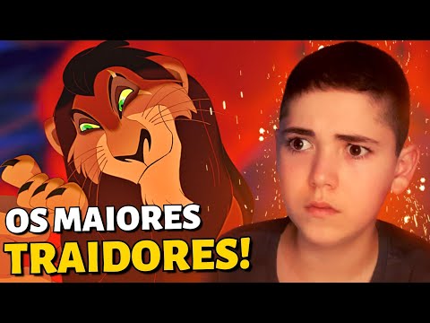 OS VILÕES MAIS TRAIDORES DA DISNEY!