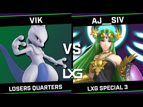 Vik (Mewtwo) vs aj__siv (Palutena) - LXG Special 3 - Smash Ultimate