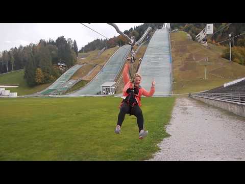 Garmisch- Partenkirchen zjazd na skoczni