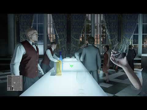 HITMAN 2016-Paris- Killing by drowning- as palace staff