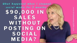Sell Avon Online Series: What happened when I boycotted Selling Avon on social media for 3 months