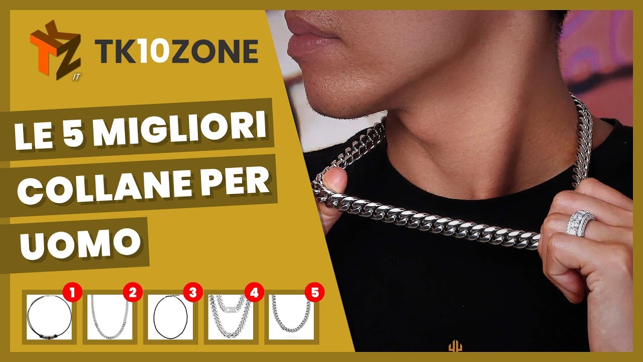 Le 5 migliori collane per uomo