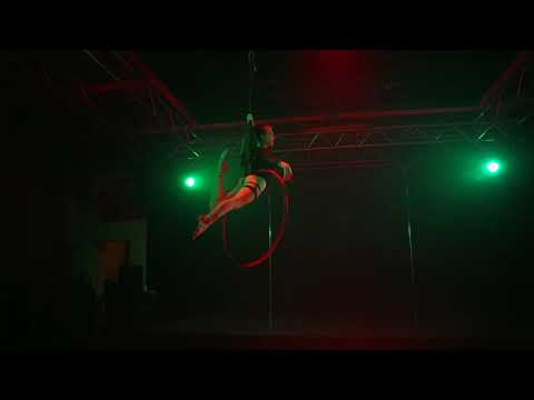 Aerial hoop performance - Moonlight Sonata