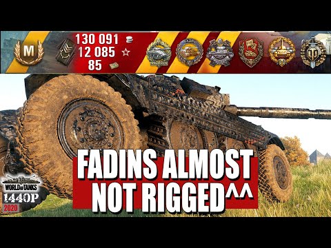 Panhard EBR 105: A lot of action + Fadins