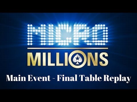 MicroMillions 14 | $22 NLHE Main Event - Final Table Replay