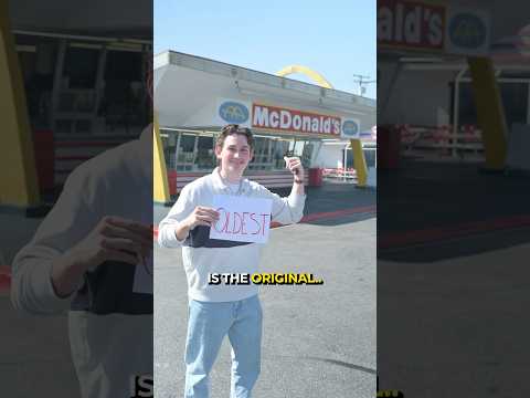 I Tried the Original McDonalds to See if it’s Better.. 😳 #shorts