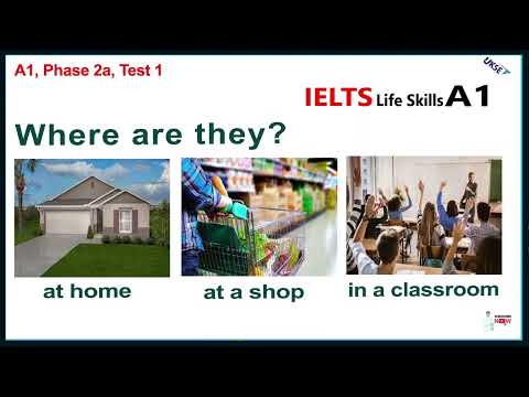 IELTS Life Skills A1 Listening Test 1