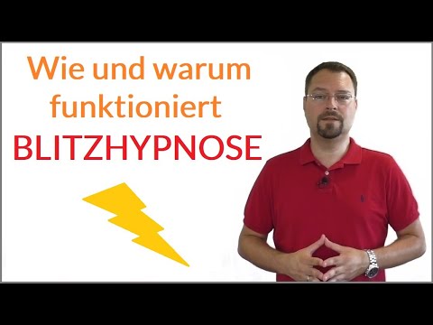 Blitzhypnose - Wie sie funktioniert und der Hauptfehler dabei