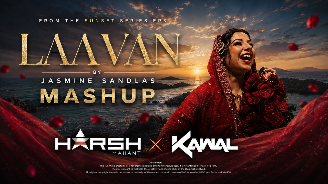 LAAVAN - Jasmine Sandlas | THE SUNSET SERIES 🌅 | DJ Harsh Mahant X KAWAL