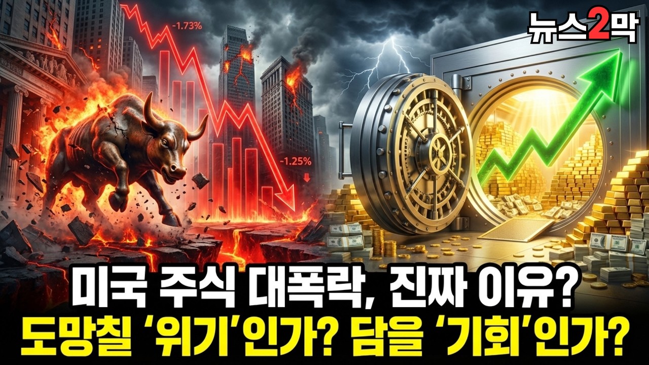 미국 주식 대폭락 시장 분석