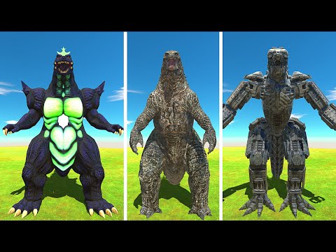 I BECAME ALL GODZILLA AND KAIJU - Animal Revolt Battle Simulator