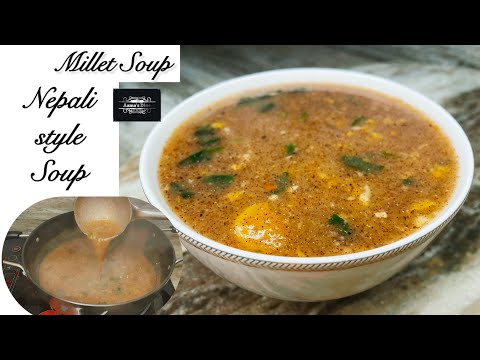 Viral Ragi Soup | Kodo Soup || Weight Loss Diet | Winter Special Soup | Millet recipe | Aama’s dine