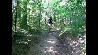 preview picture of video 'Castlewood Mountain Bike Ride 7/27/09'