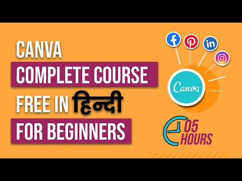 Canva Complete Tutorial in Hindi | Canva Full Course Beginner to Advanced Level | canvatutorial