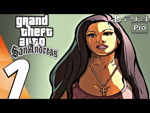 Grand Theft Auto San Andreas - Gameplay Walkthrough Part 1 - Los Santos (Remaster) PS4 PRO